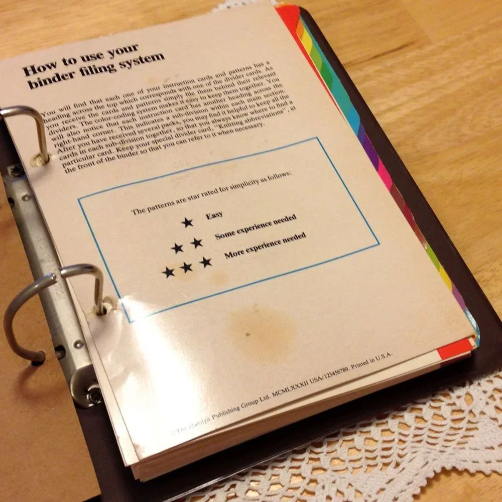 Vintage Knitting Book from Golden Press